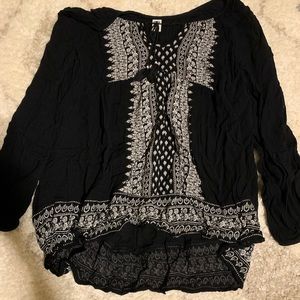Flowy Black Blouse